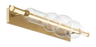Eurofase 50051-038 Lucent 3-CCT LED pour salle de bain, couleur or
