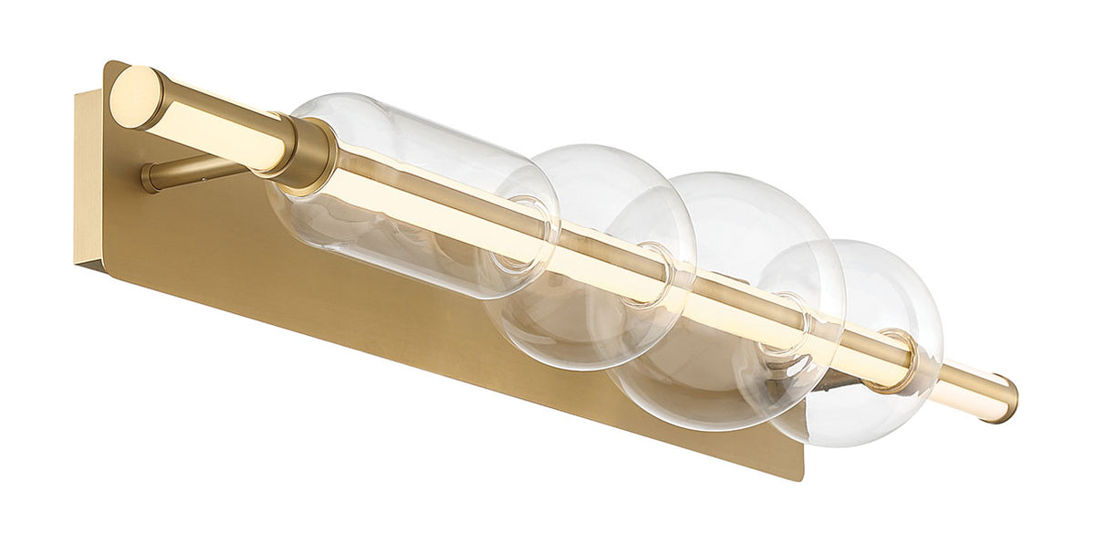 Eurofase 50051-038 Lucent 3-CCT LED Vanity in Gold