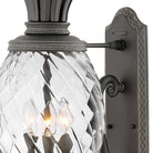 Lanterne murale Hinkley Lighting 2124MB Plantation, coloris Museum Black