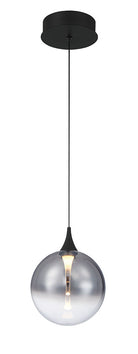 Eurofase 50250-028 Globe LED Iissa Suspension en noir mat