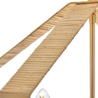 Lark 83647LCB Sammi Pendant in Lacquered Brass