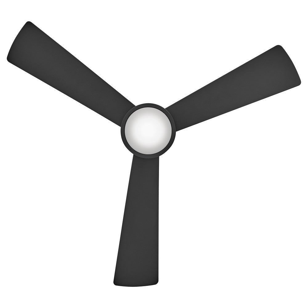 Hinkley Lighting 905744FMB-LWD Iver LED Smart Fan in Matte Black