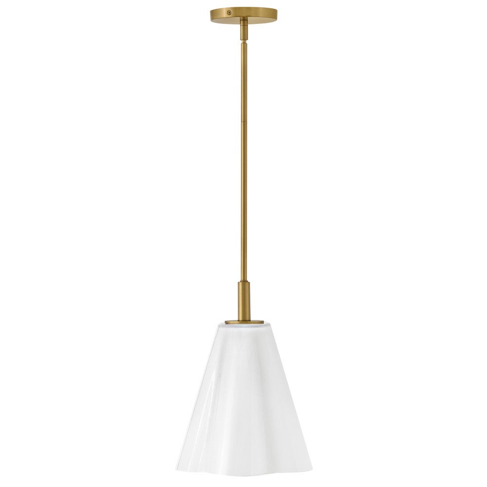 Alouette 83717LCB Miel festonné Suspension en laiton laqué