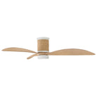 Luminaire encastré intelligent à DEL Hinkley Lighting 943160FMN-LDD Marin Ventilateur  en blanc mat
