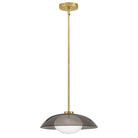 Lark 84447LCB Jace LED Pendant in Lacquered Brass