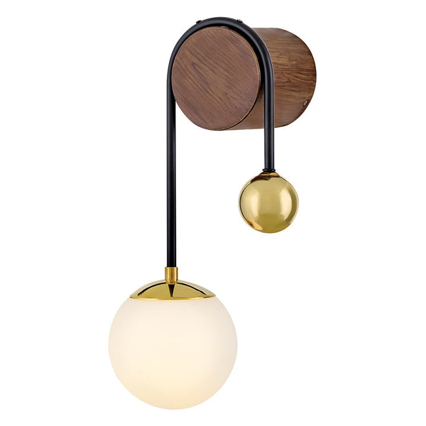 Auggie Globe Sconce