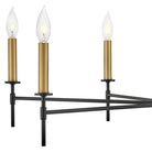 Lark 83077BK Hux Chandelier 83077 in Black