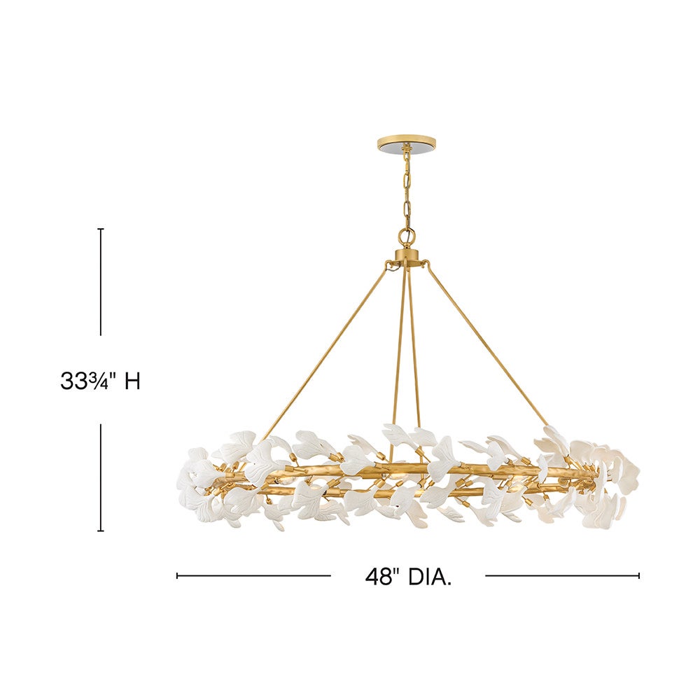 Fredrick Ramond FR41935DG Audra Pendant in Deluxe Gold