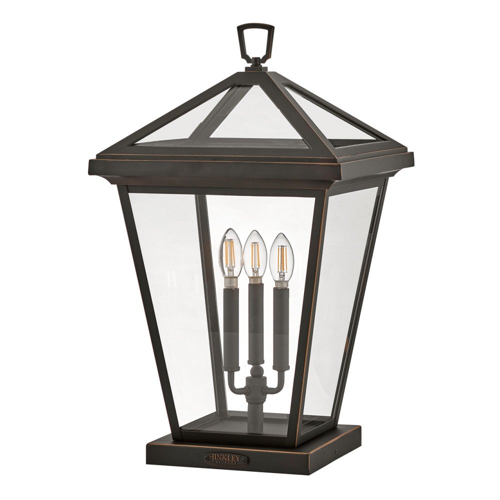 Lanterne de quai Hinkley Lighting 2557OZ Alford Place en bronze huilé
