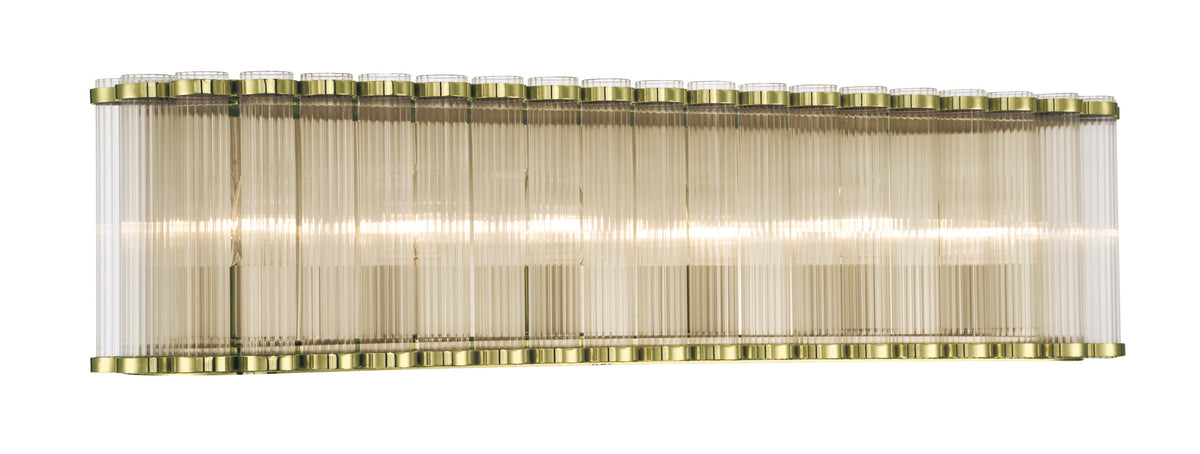 Eurofase 50042-029 Glasbury Vanity in Polished Nickel
