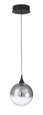 Eurofase 50250-028 Globe LED Iissa Suspension en noir mat