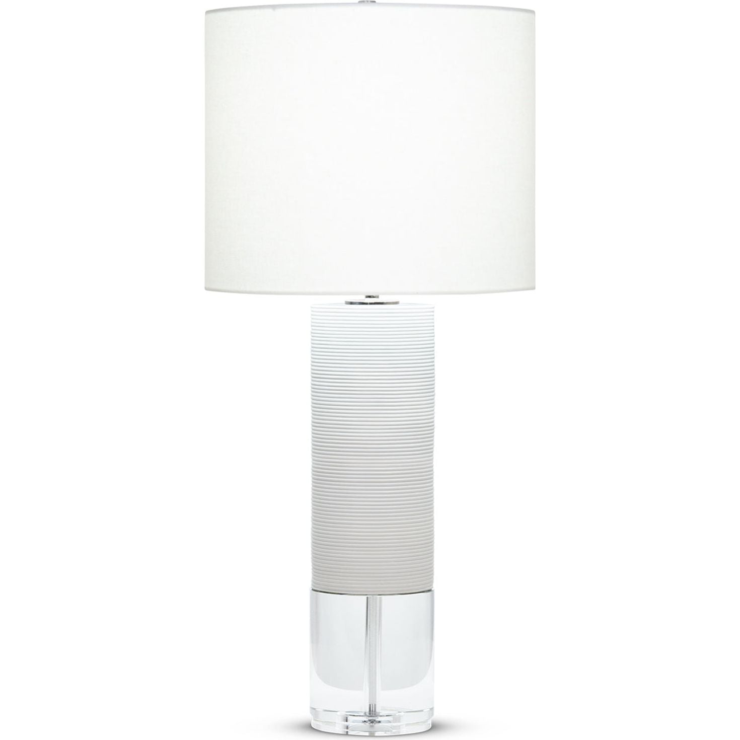 Flow Decor-4587-OWL-Table Lamps-Baby-Off-White