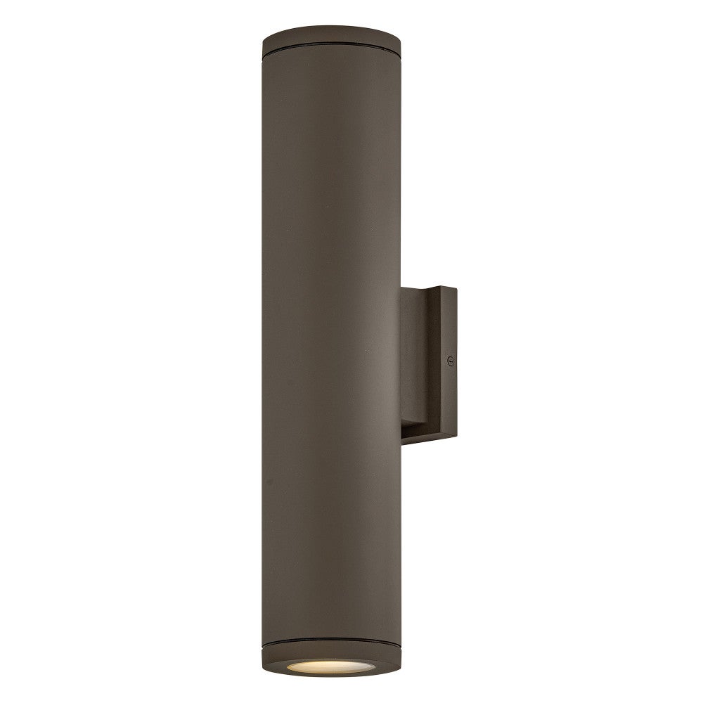 Luminaire Hinkley Lighting 13598AZ-LL Silo LED Up/Down Murale en bronze architectural