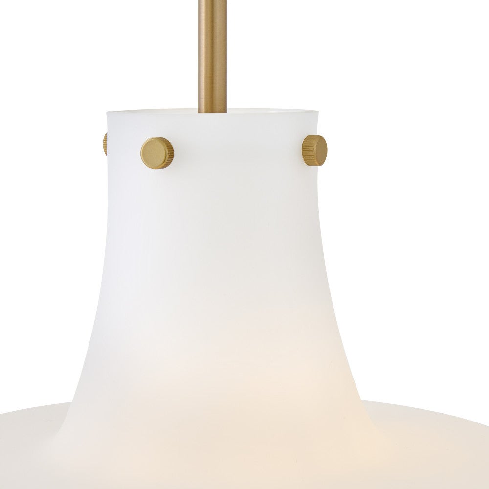 Alouette 84497LCB Molly Suspension en laiton laqué
