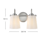 Lark 85412PN Honey Vanity in Polished Nickel