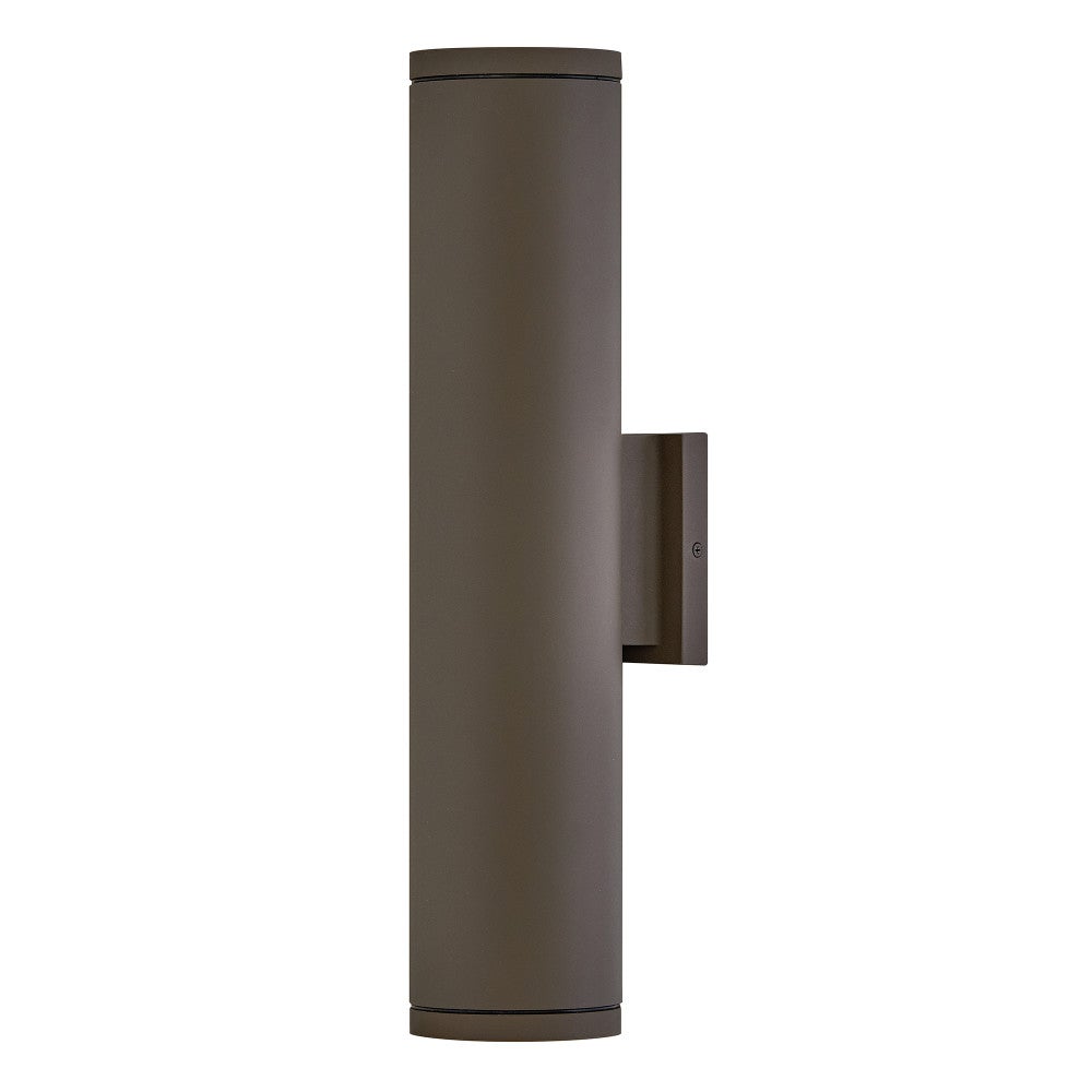 Luminaire Hinkley Lighting 13598AZ-LL Silo LED Up/Down Murale en bronze architectural