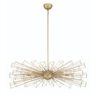 Eurofase 46761-026 Dendelio LED Linear Chandelier in Gold