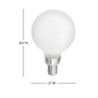 Ampoule LED Hinkley Lighting E12G162273MW-24 LumiGlo E12G162273MW dans Accessoires