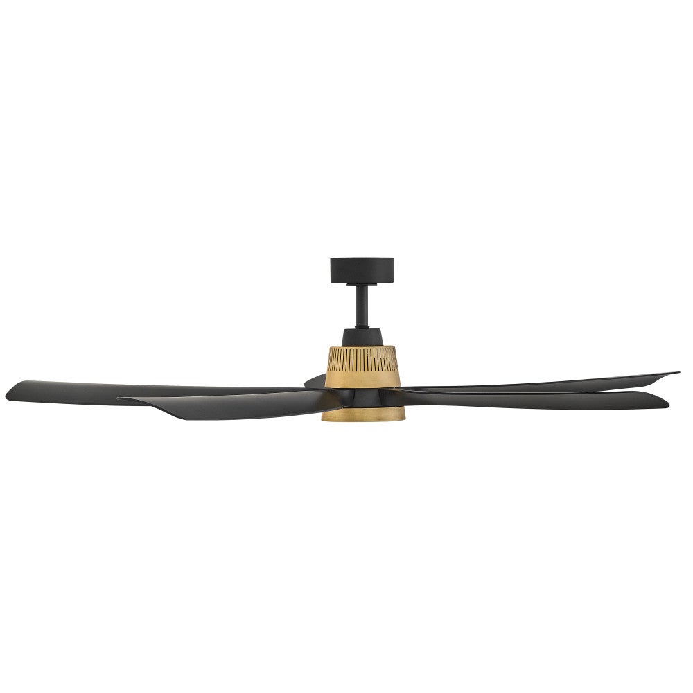 Éclairage intelligent LED Bodin 906564FHB-LDD de Hinkley Lighting Ventilateur  en laiton Heritage