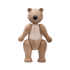 Kay Bojesen 39275 Bear Wooden Figurine in Oak/Maple