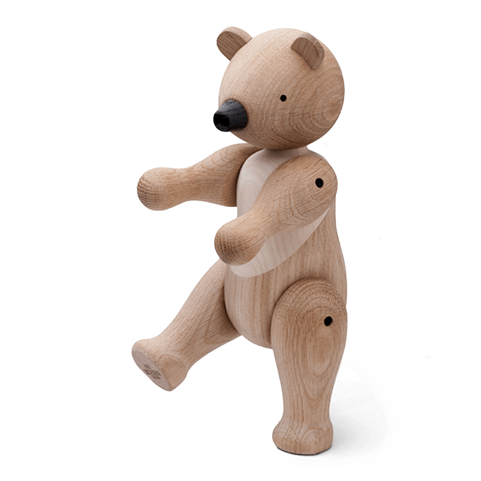 Kay Bojesen 39275 Bear Wooden Figurine in Oak/Maple