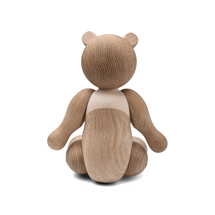 Kay Bojesen 39275 Bear Wooden Figurine in Oak/Maple