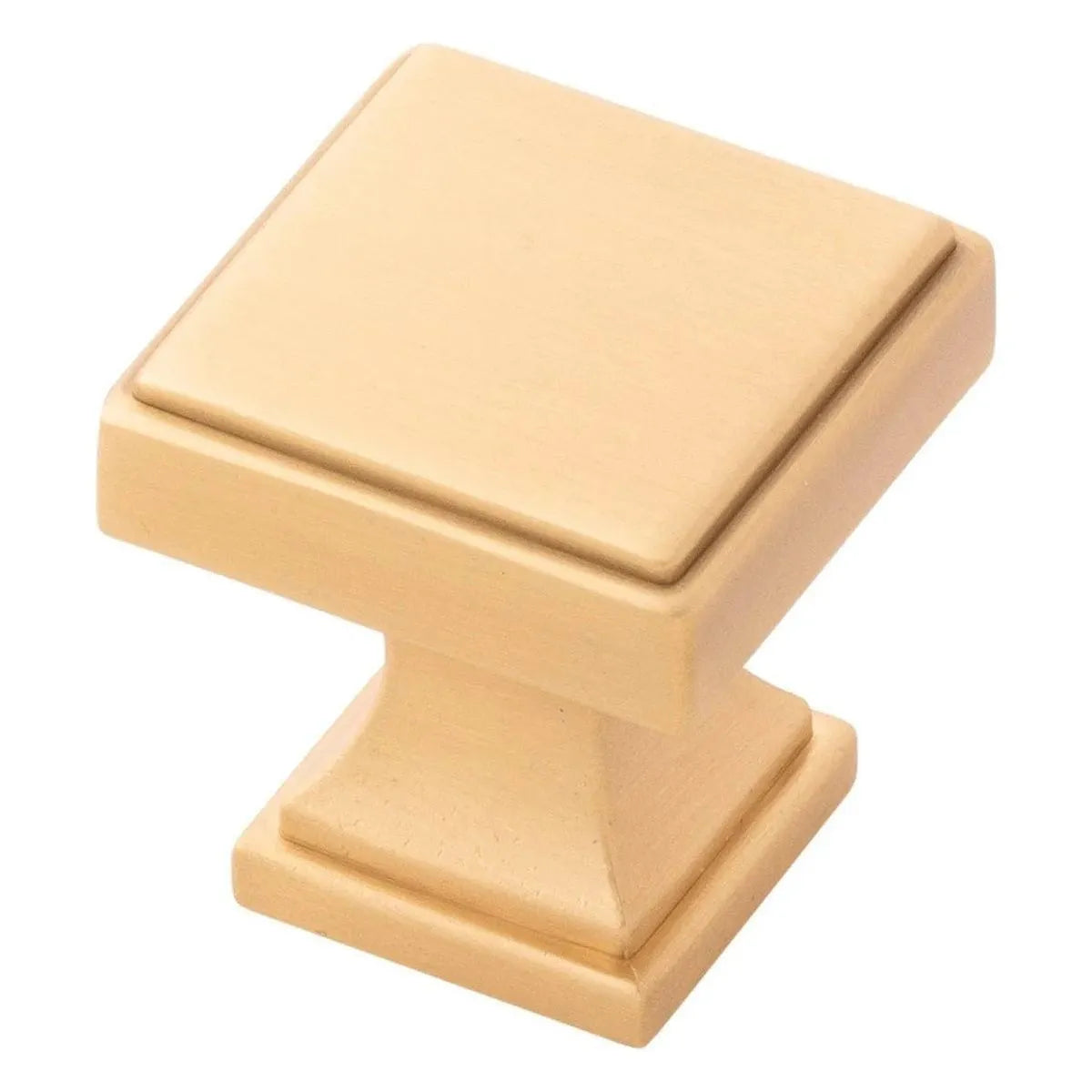 Belwith-Keeler - Brownstone Square Knob - B077458-14 | Montreal Lighting & Hardware