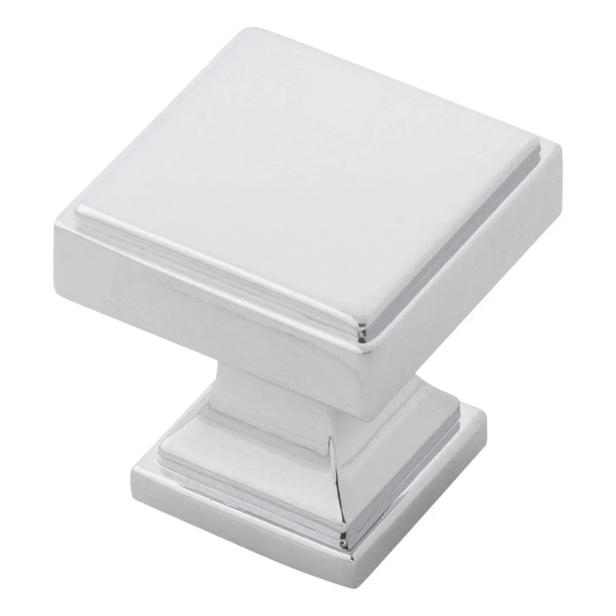 Belwith-Keeler - Brownstone Square Knob - B077458-CH | Montreal Lighting & Hardware