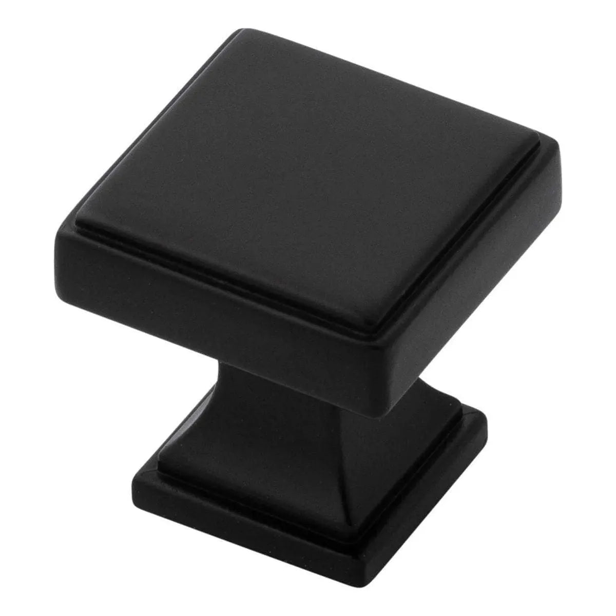 Belwith-Keeler - Brownstone Square Knob - B077458-MB | Montreal Lighting & Hardware