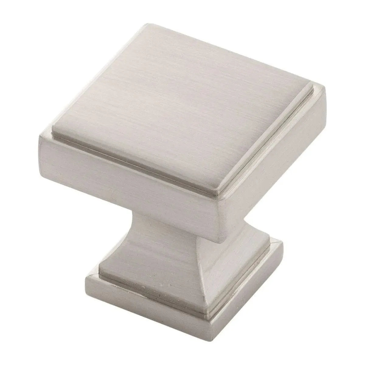 Belwith-Keeler - Brownstone Square Knob - B077458-SN | Montreal Lighting & Hardware