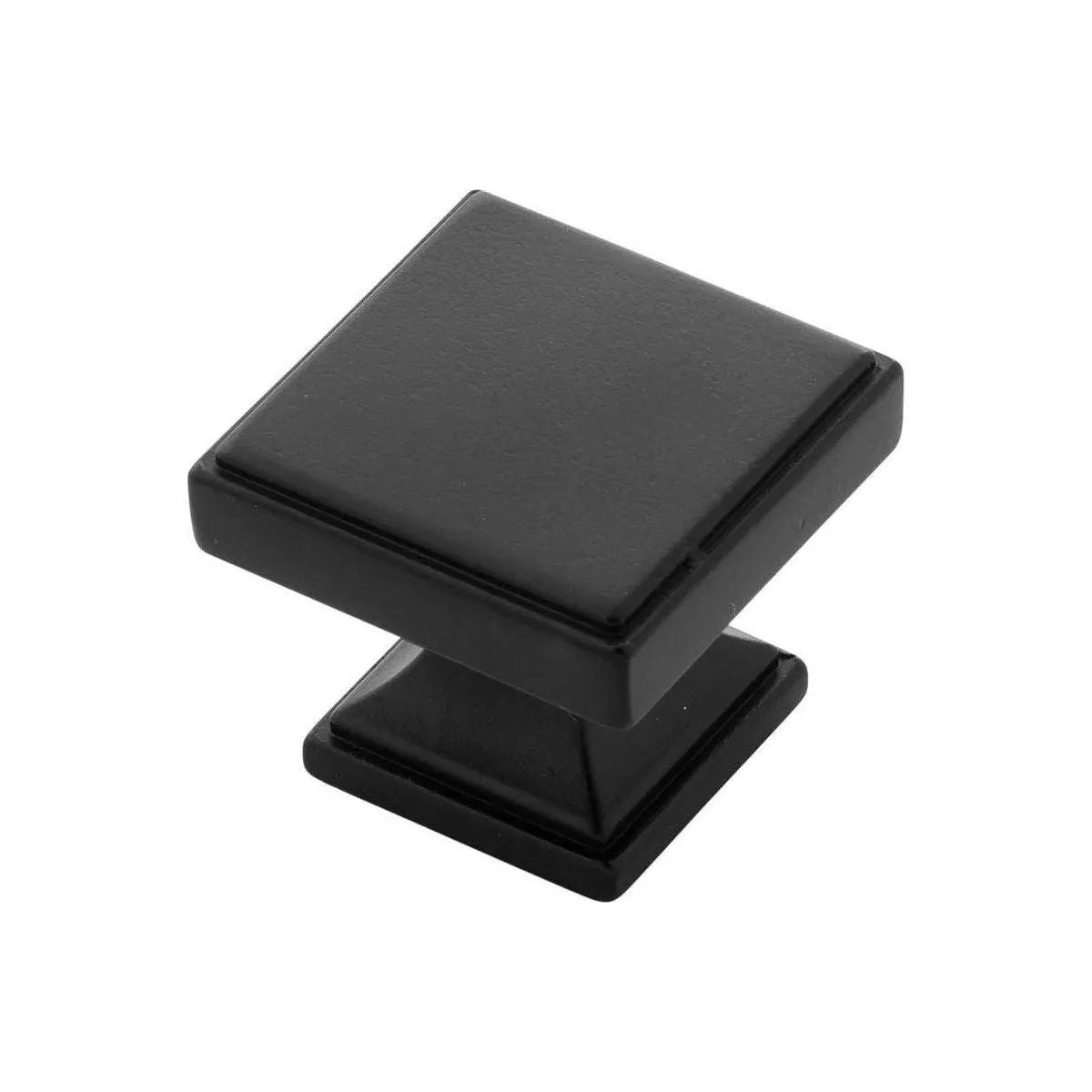 Belwith-Keeler - Brownstone Square Knob - B077460-MB | Montreal Lighting & Hardware