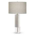 Atlantic Table Lamp - Off-White - Beige Linen (FLO-4450-BGL)