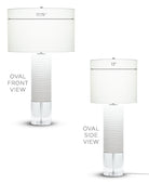 Bermuda Table Lamp - FLO-4450-OVAL-OWL