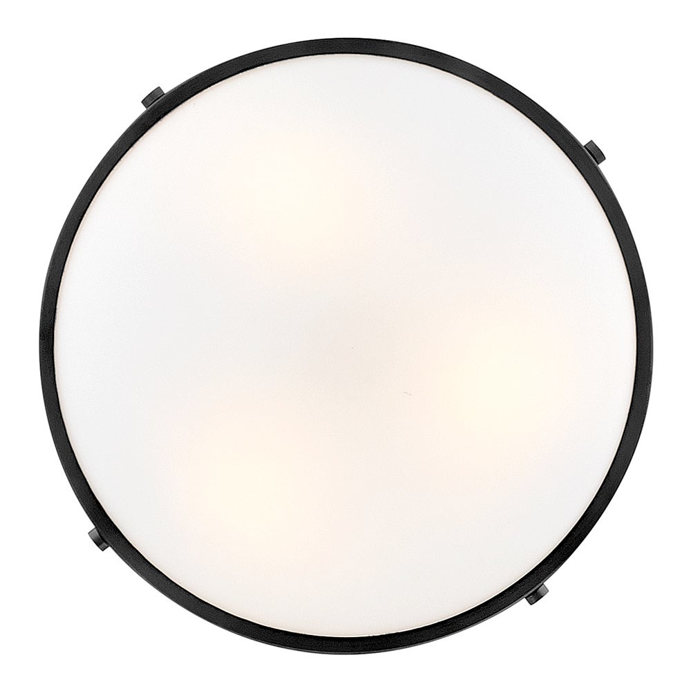 Lark 84363BK Gus Semi-Flush Mount in Black