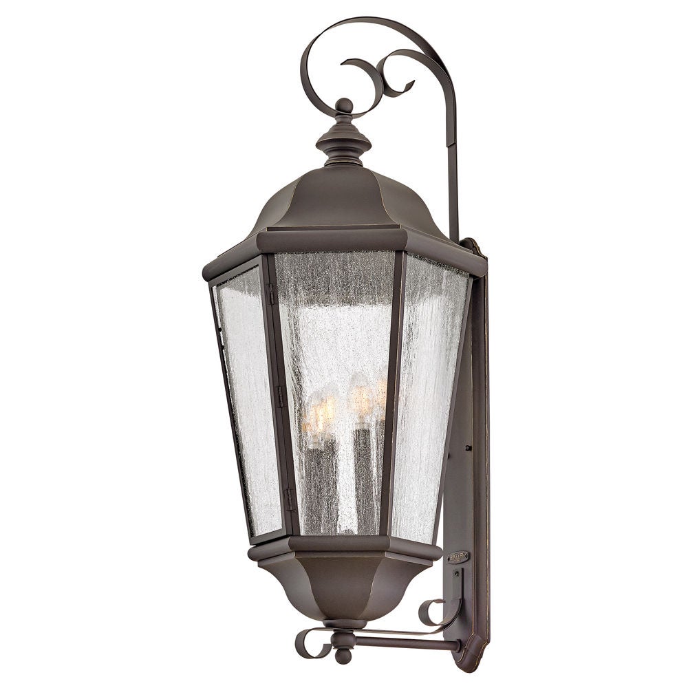 Lanterne murale Hinkley Lighting Edgewater 1679OZ en bronze huilé