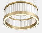 Eurofase 49353-013 Empra LED Cristal Suspension en or