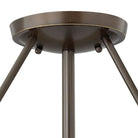 Hinkley Lighting 3220OB-WH Hathaway Semi-Flush Mount in Olde Bronze