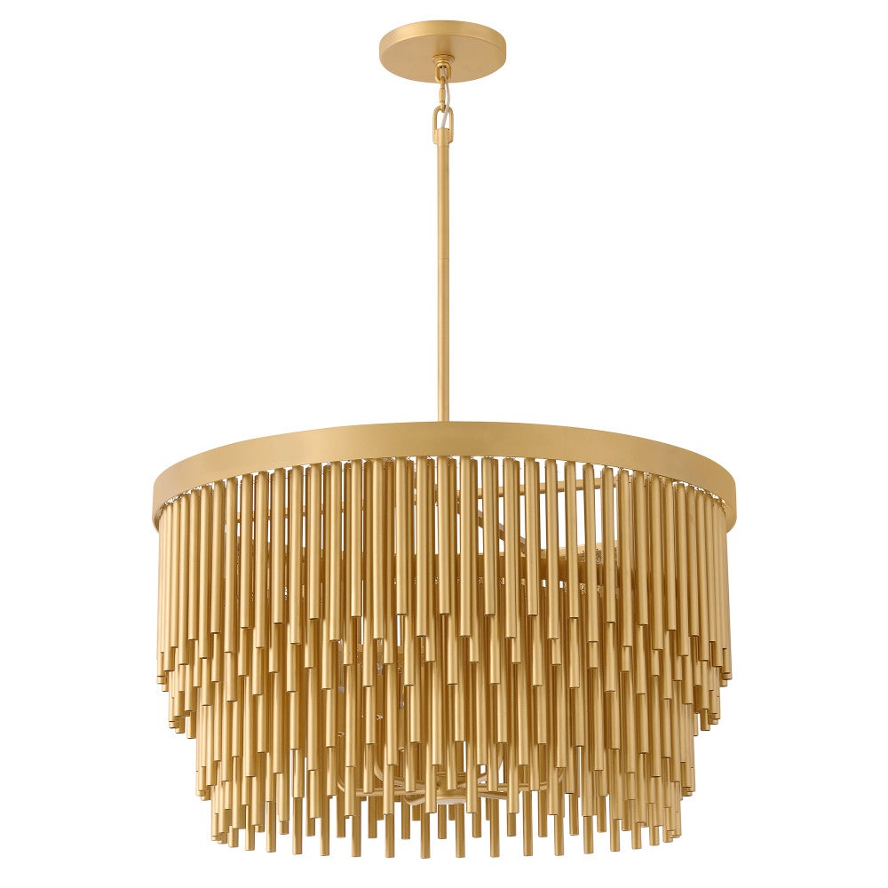 Éclairage Hinkley 30494DXG Bijou Multi Tier Suspendu en or de luxe