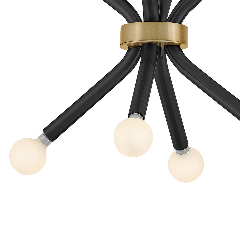 Lark 83853BK Axton Convertible Pendant in Black