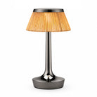 Black Chrome / Rattan