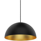 BlackJack Lighting - Domos Pendant - DOM-16P-BG-12E-NAK | Montreal Lighting & Hardware
