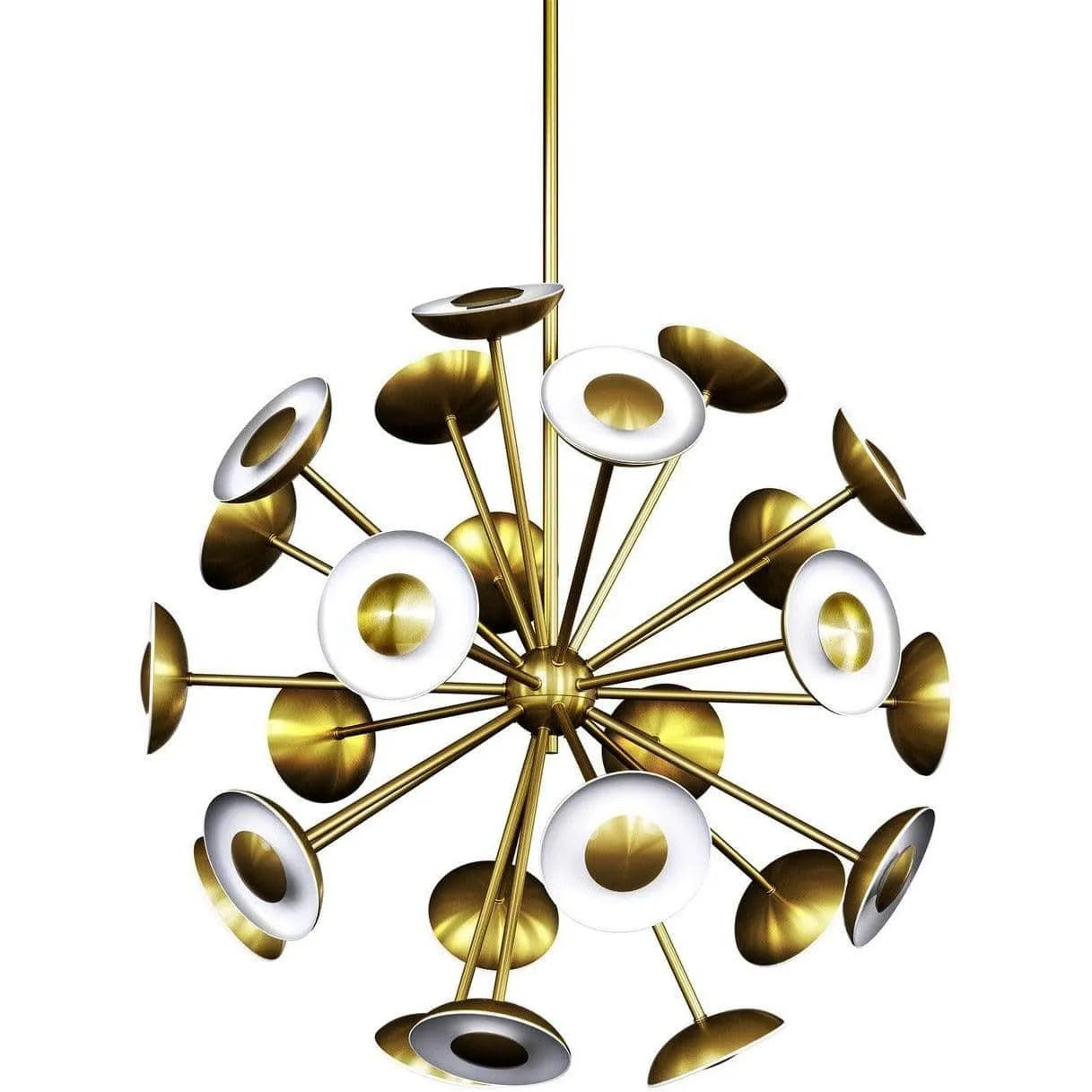 BlackJack Lighting - Dot Chandelier - DOT-27C-EG-12T-30K | Montreal Lighting & Hardware