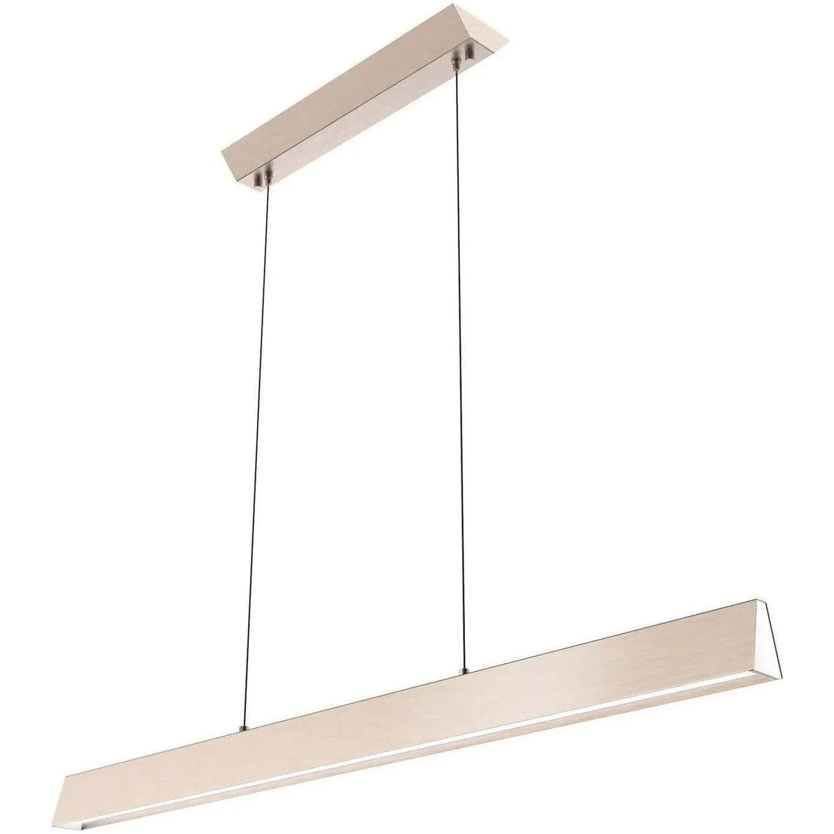BlackJack Lighting - Flair Linear Pendant - FLR-48L-SN-12T-30K | Montreal Lighting & Hardware