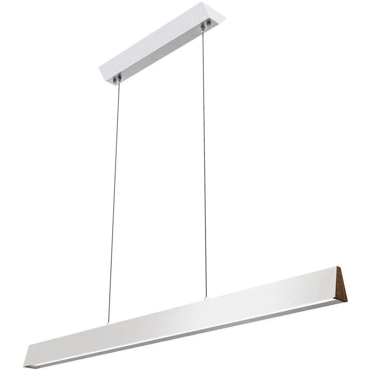 BlackJack Lighting - Flair Linear Pendant - FLR-48L-WH-WN-12T-30K | Montreal Lighting & Hardware