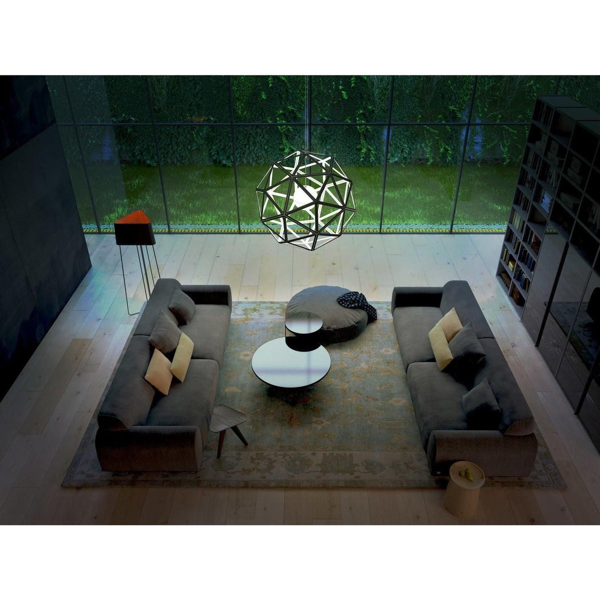 BlackJack Lighting - Geodome Pendant - GDM-32P-BW-27U-30K | Montreal Lighting & Hardware