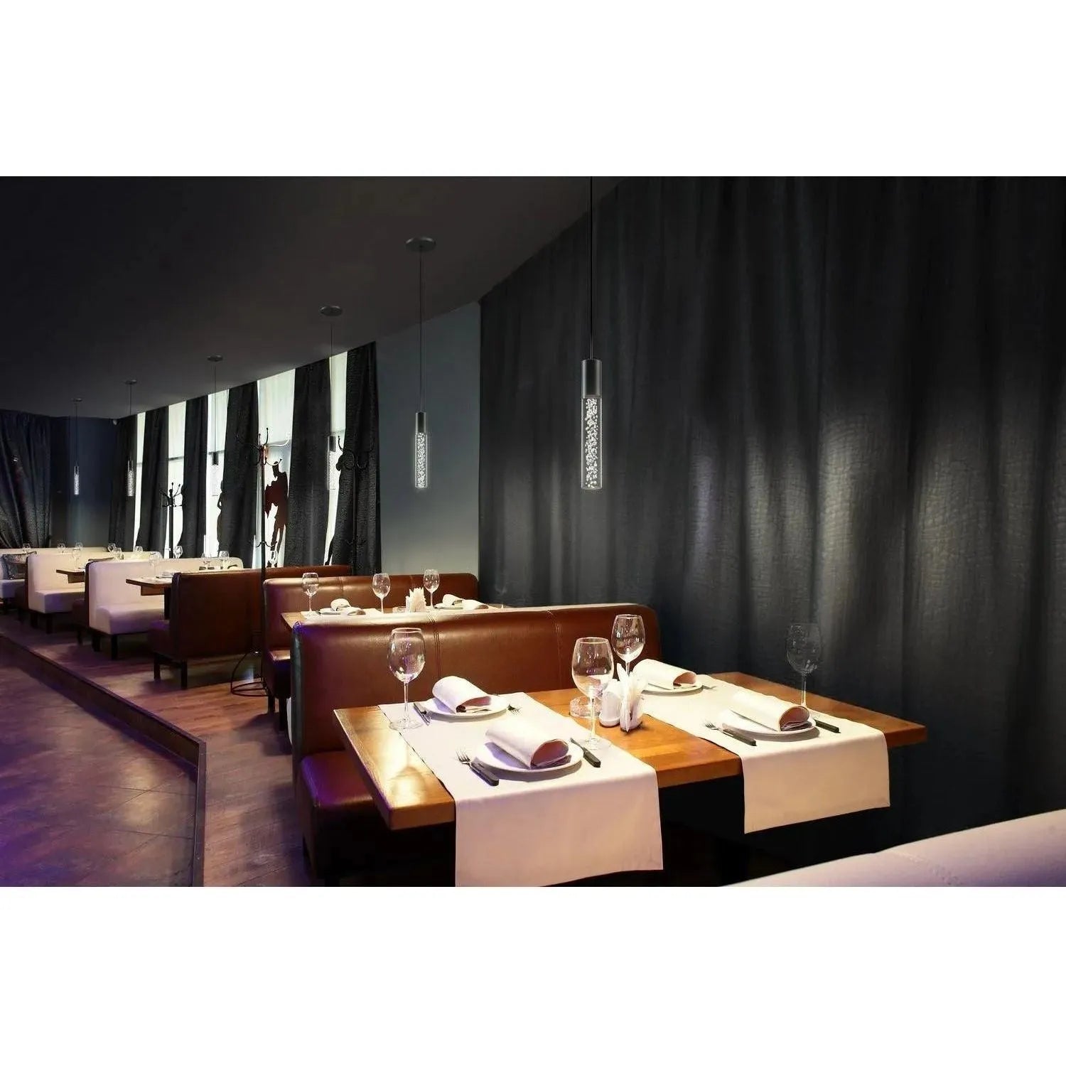 BlackJack Lighting - Novo Short Pendant - MNSB-02P-BL-12P-30K | Montreal Lighting & Hardware