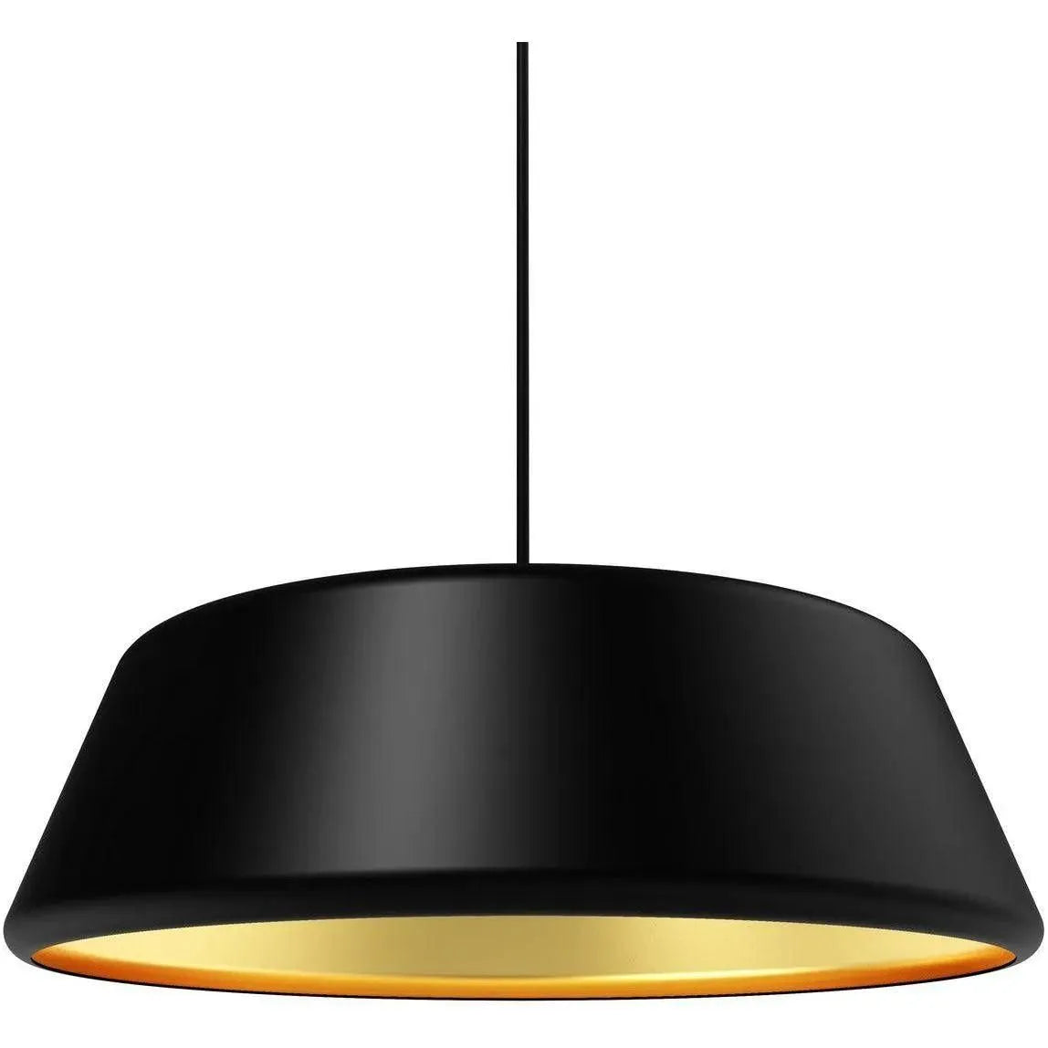 BlackJack Lighting - Pillbox Pendant - PBX-20P-BG-12U-30K | Montreal Lighting & Hardware