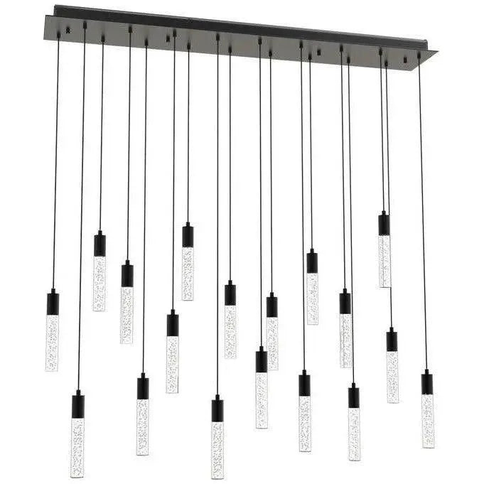 BlackJack Lighting - Seraph Linear Pendant - SER-38P-BL-LBU-27U-30K | Montreal Lighting & Hardware