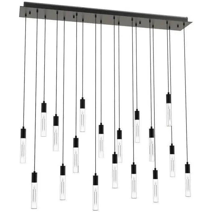 BlackJack Lighting - Seraph Linear Pendant - SER-38P-BL-LCA-27U-30K | Montreal Lighting & Hardware