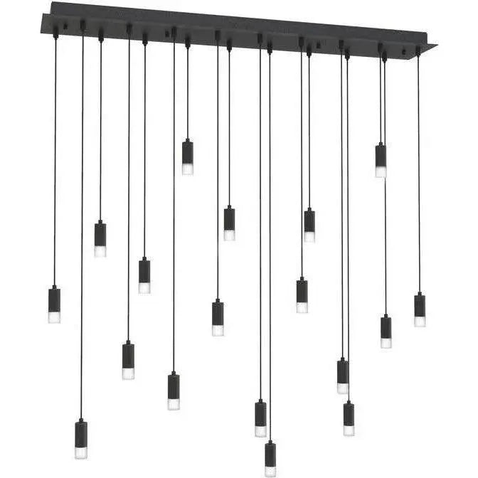 BlackJack Lighting - Seraph Linear Pendant - SER-38P-BL-LSF-27U-30K | Montreal Lighting & Hardware